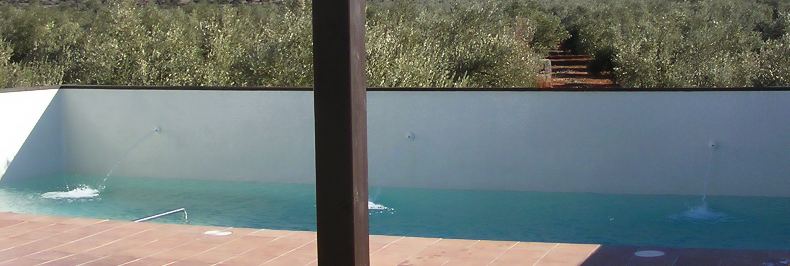 piscina casa rural